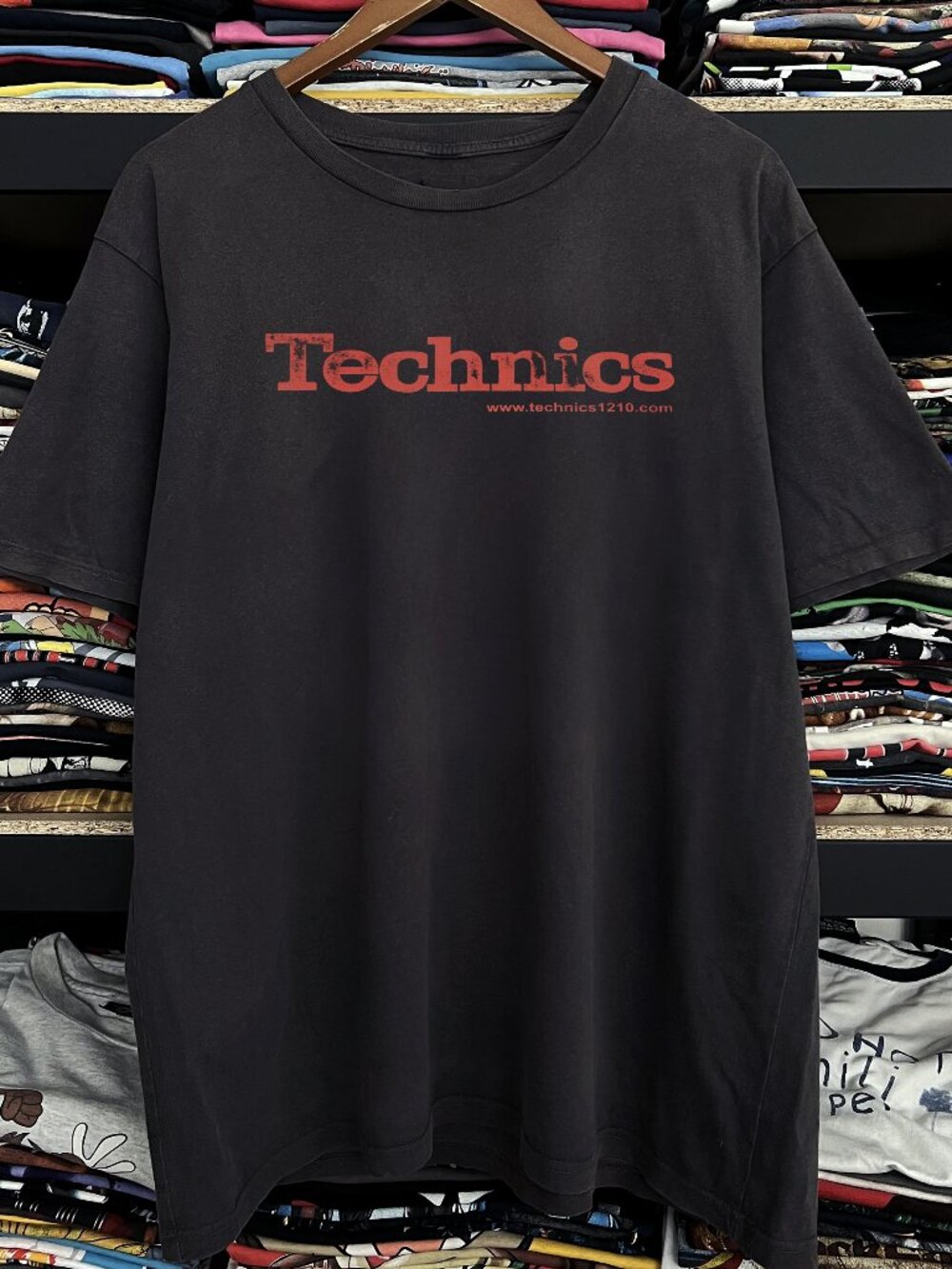 Rare Technics 1210 Washed Black Tee